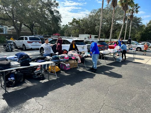 Community clothing drive